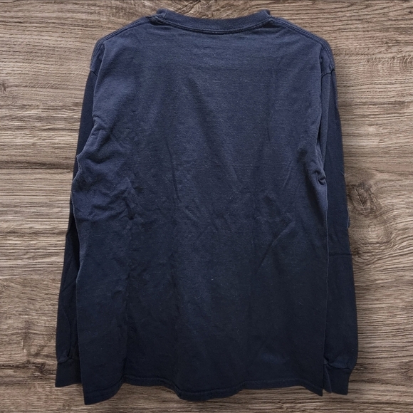 Vintage Y2K Gas Monkey Garage Dallas Texas Long Sleeve Tee Unisex Size M Navy - Picture 3 of 3